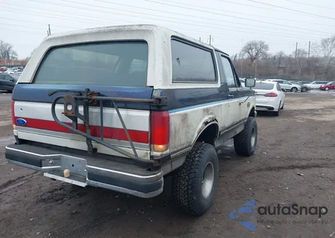 1989 Ford Bronco U100 from USA, damaged, VIN 1FMEU15H1KLA26943
